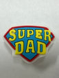 Super dad shoe charm