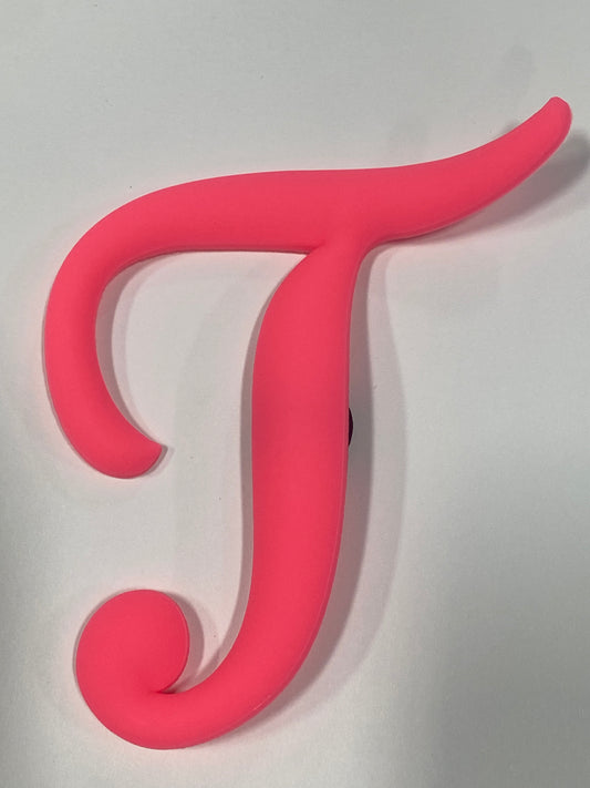 Pink Big Letter T