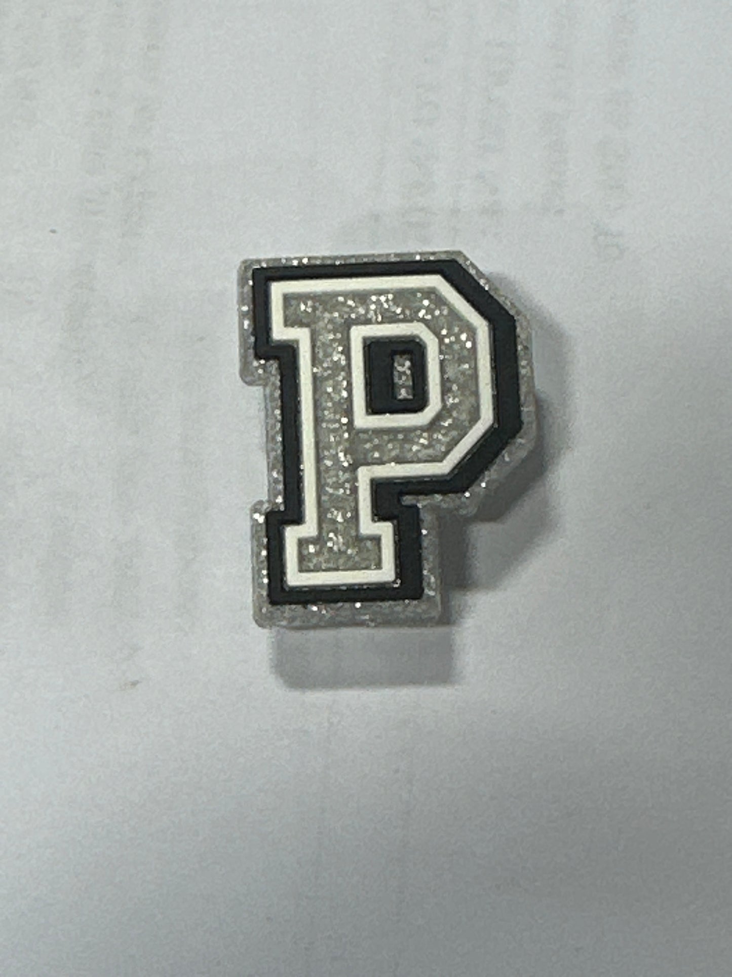 SILVER LETTER P
