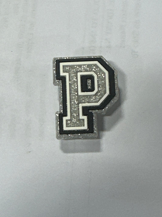 SILVER LETTER P