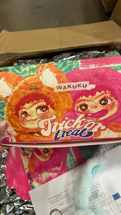 Treat or Trick Wakuku Fox and Bunny V1 Blind Box