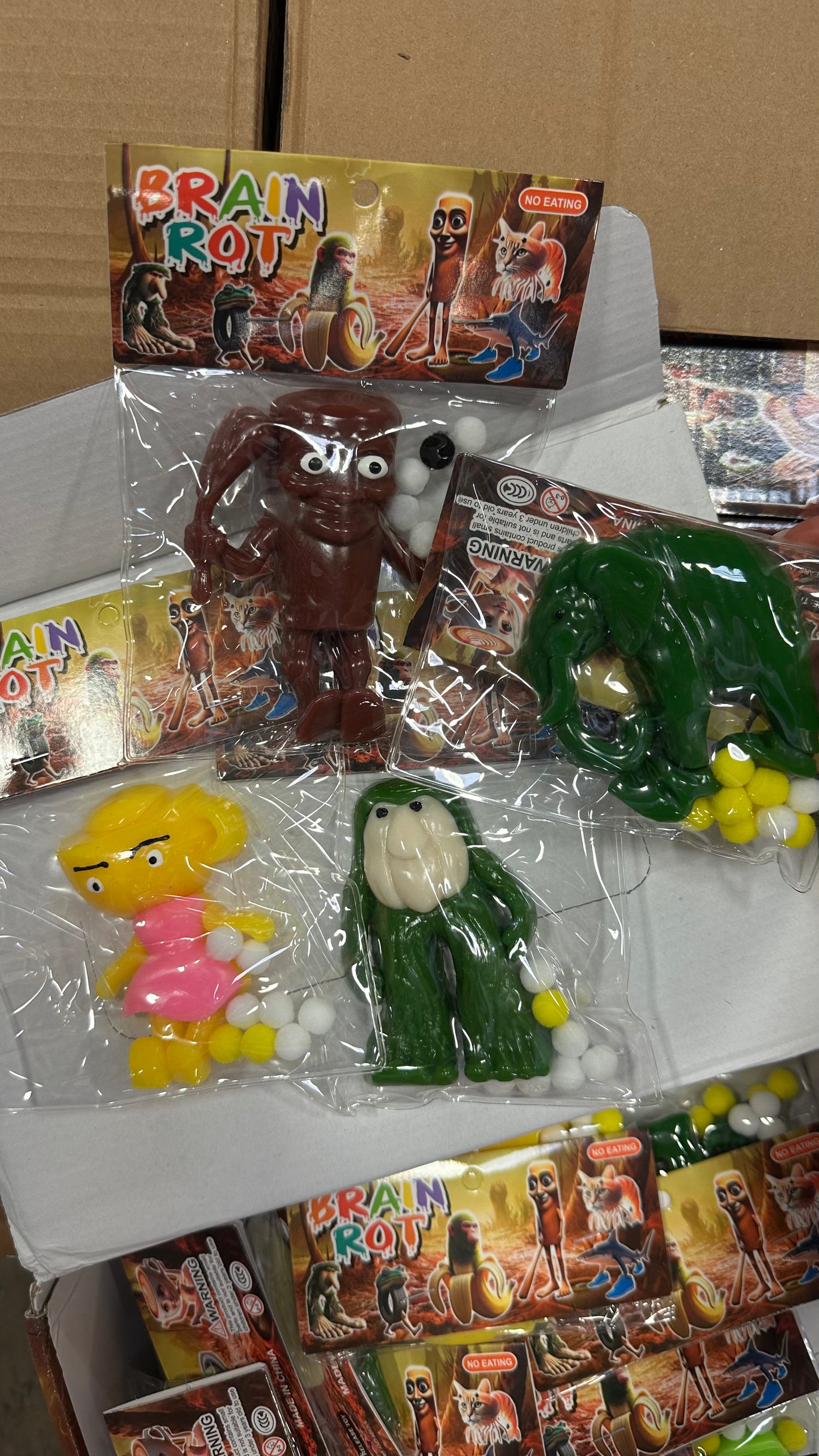 Italian Brain Rot squeeze toy