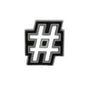 White Numbers - #