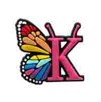 Butterfly Letters - K