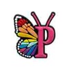 Butterfly Letters - P