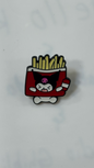 Metal Pin - French Fries Charachter