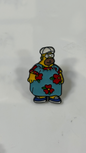 Metal Pin - Big Chubby Blue red clohtes simpson character