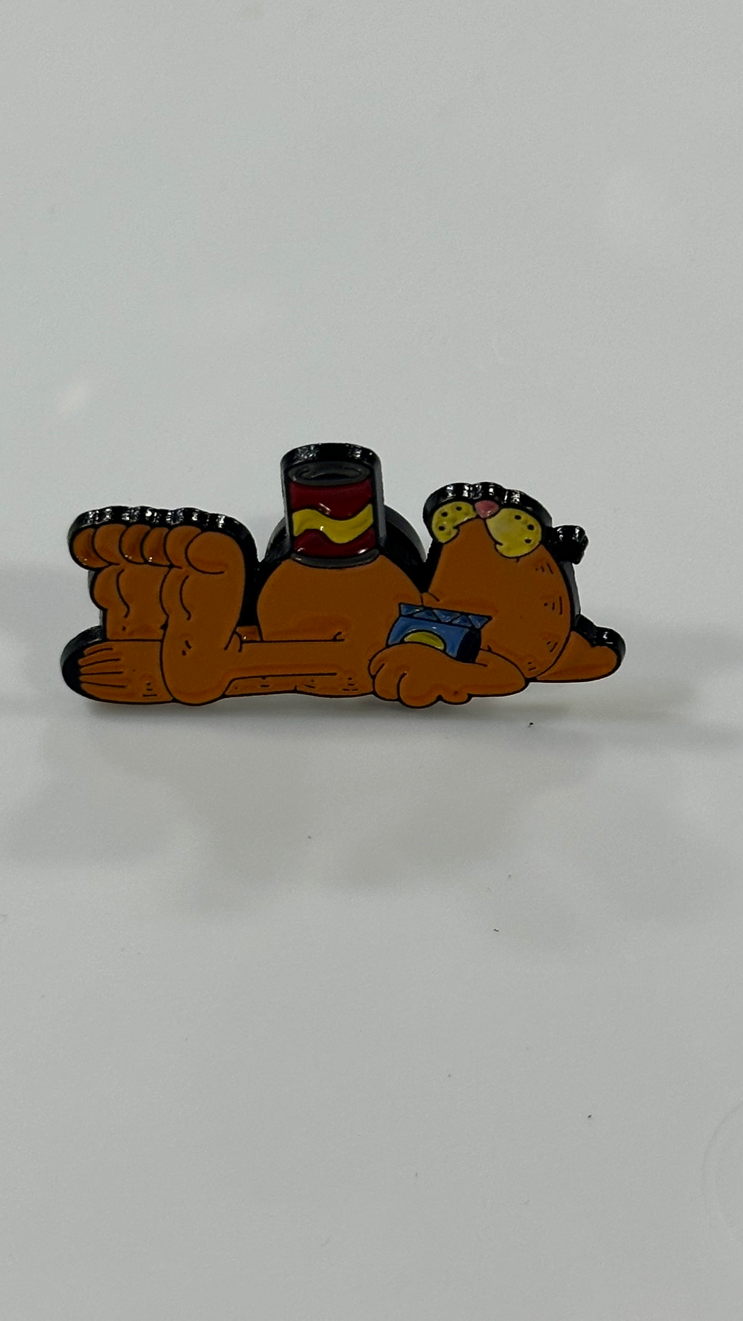 Metal Pin - Orange Cat Garfield