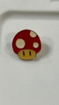 Metal Pin - Red Mushroom Mario