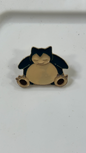 Metal Pin - White Black Monster