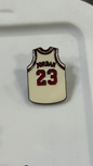 Metal Pin - BasketBall White Jordan 23 Jersey
