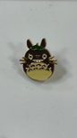 Metal Pin - Black yellow monster