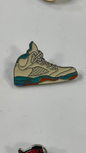 Metal Pin - White Shoe