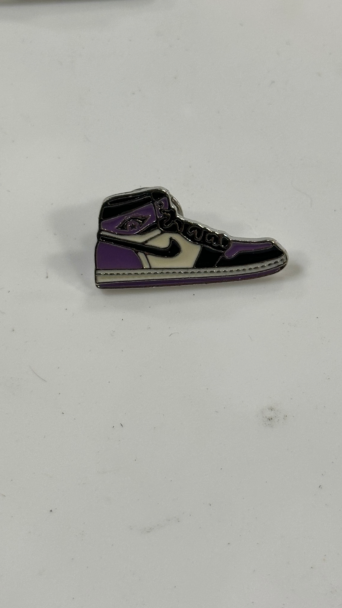 Metal Pin - Nike Brown Shoe
