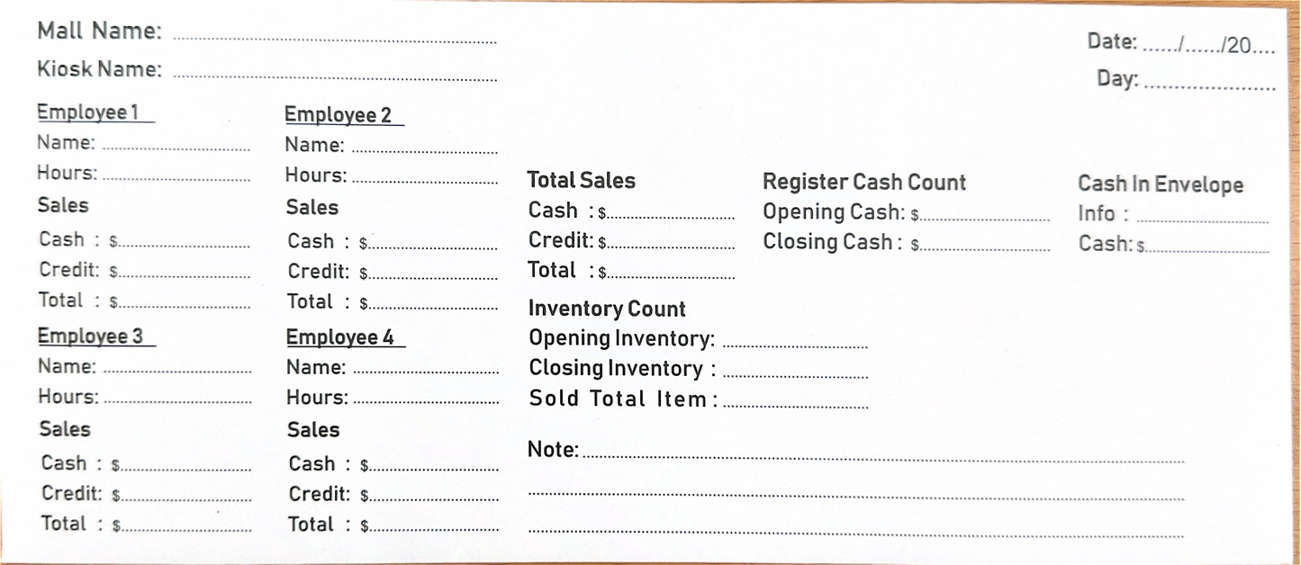 Printed Envelopes