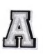 SILVER LETTER A