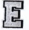 SILVER LETTER E