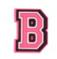 PINK LETTER B