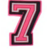 PINK NUMBER 7