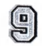 SILVER NUMBER 9