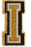 GOLD LETTER I