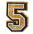 GOLD NUMBER 5