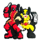 Deadpool & Wolverine Marvel Shoe Charm