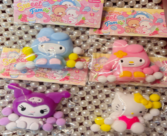 Sanrio squeeze toys