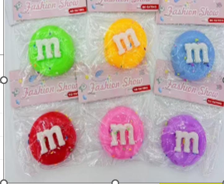 M&M's squeeze toys