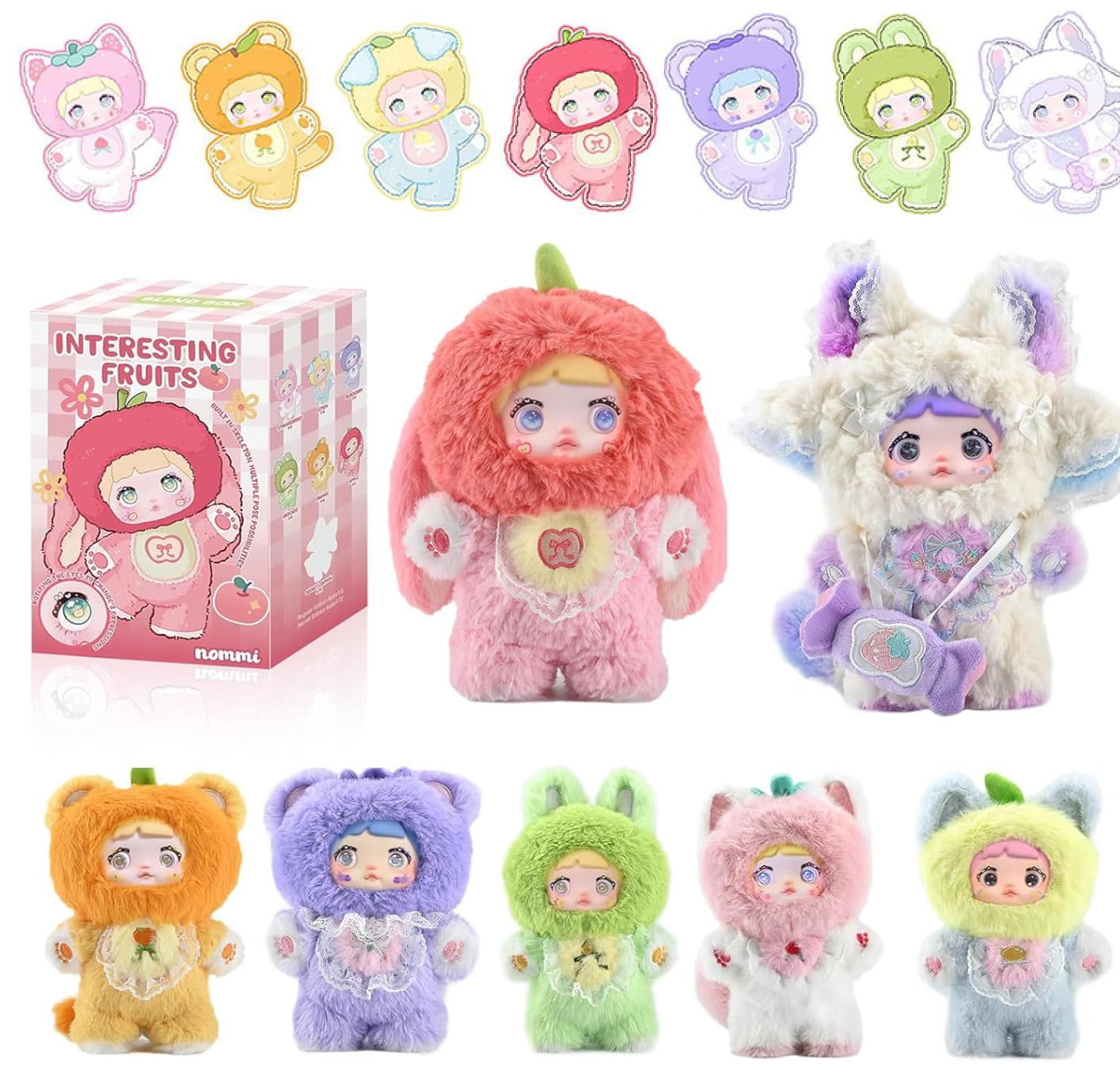 Nommi V3 Interesting Fruits Series Blind Box 6 pcs