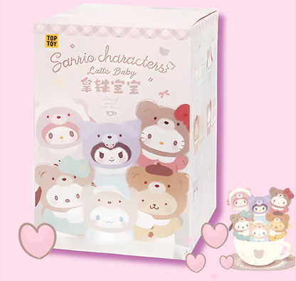 Sanrio Character Latte Baby Series Blind Box 1 pcs