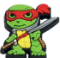 NINJA TURTLE RED 01