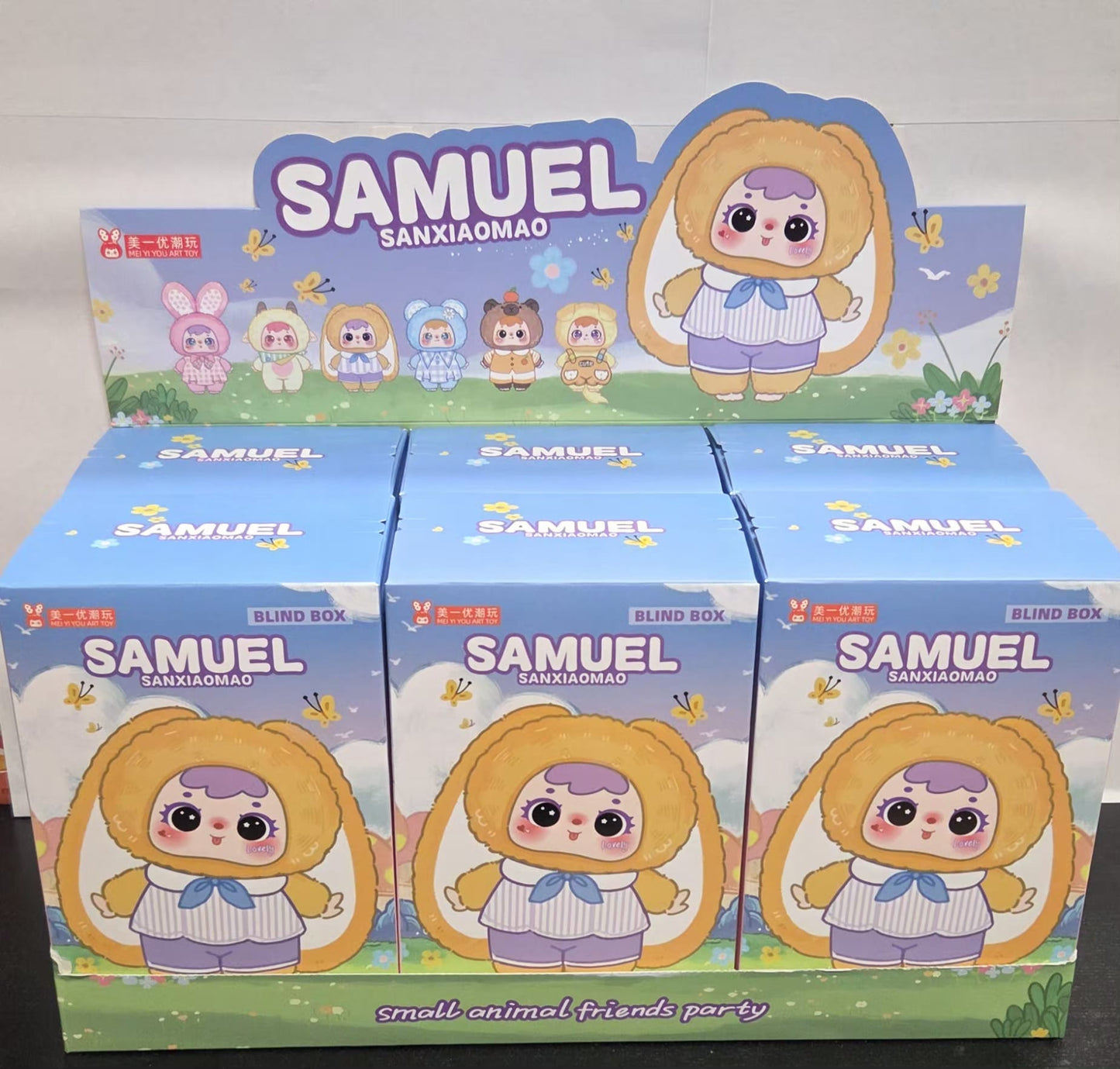 Samuel small animal friends party Blind Box MR1090 6pcs