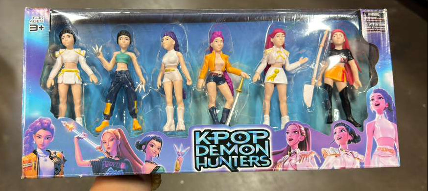 KPOP Demon Hunters 6 dolls collection V1