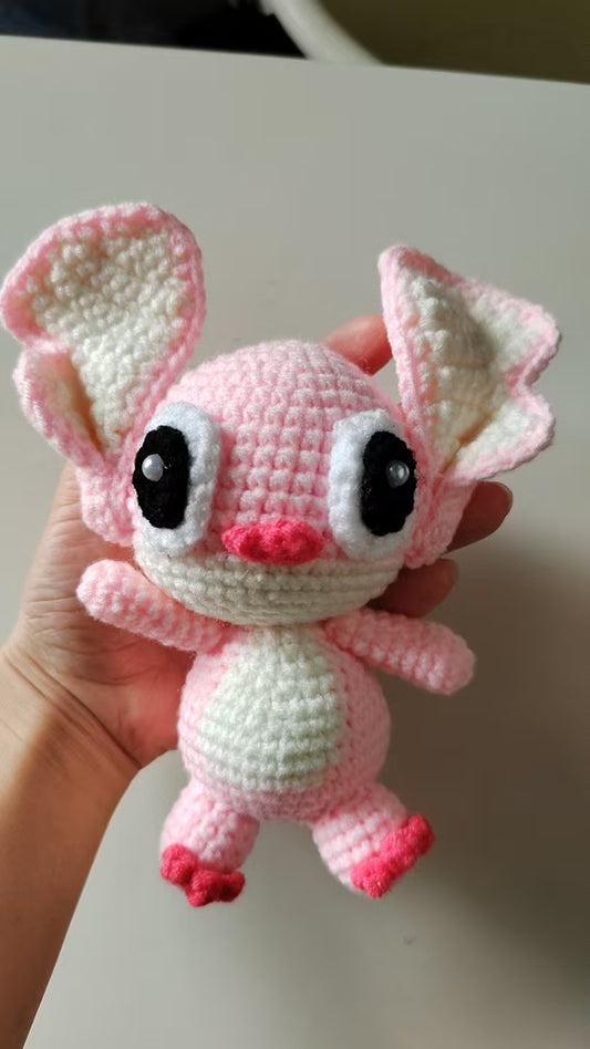Stitch Doll Big Pink (17,5 cm)
