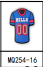 00 Bills Shirt Shoe Charm