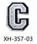 SILVER LETTER C