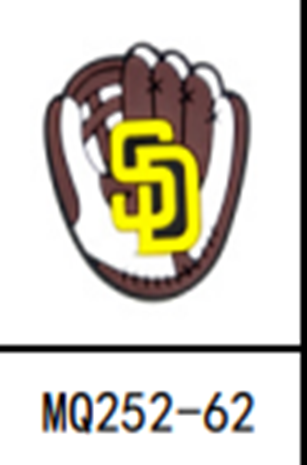 San Diego Padres Baseball Shoe Charm