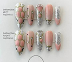 Almond Nails Snake Head Pattern / 19