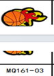 Shoe Charm Basketball - MQ161-03