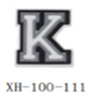XH-100-111 / Black & White & Grey - K
