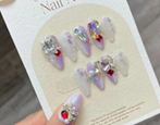 Almond Nails Light Purple Charm / 807