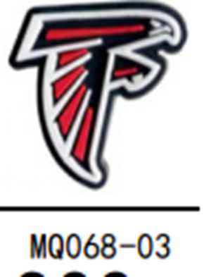 NFL Atlanta Falcons Shoe Charm