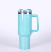 BeiCheng 40 oz Cups Blue  Paint Heat Sublimation / BC-03
