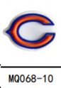 NFL Chicago Bears Shoe Charm