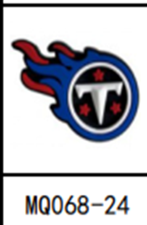 NFL Tennessee Titans Shoe Charm