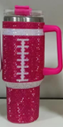 BeiCheng 40 oz Cups Pink Rhinestone  / BC-08