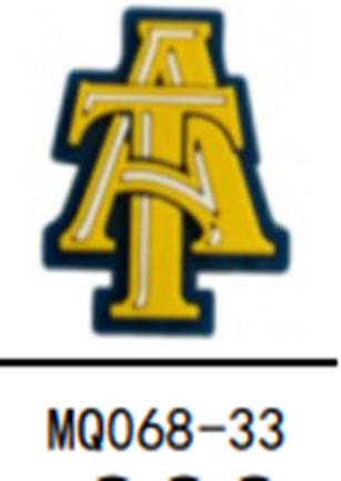 North Carolina A&T Aggies Shoe Charm