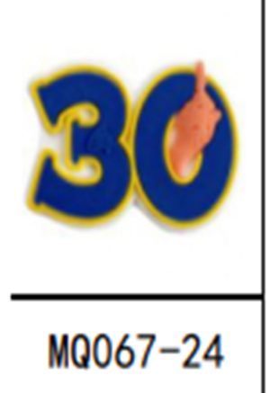 Stephen Curry 30 Shoe Charm