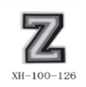 XH-100-126 / Black & White & Grey - Z